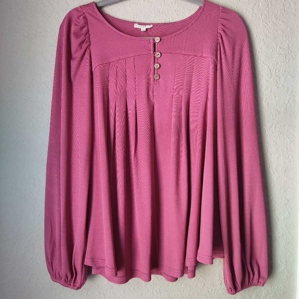 Easel Loose Fit Top Blouse Size S Runs big